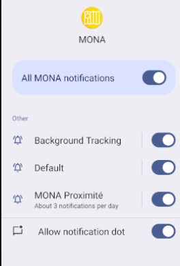 Background Notification Permissions on Android